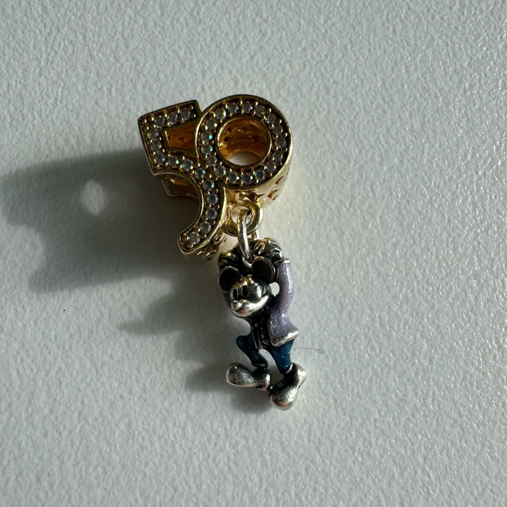 Pandora 50th anniversary charm